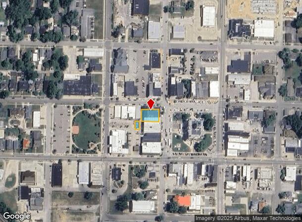  127 N Hart St, Princeton, IN Parcel Map