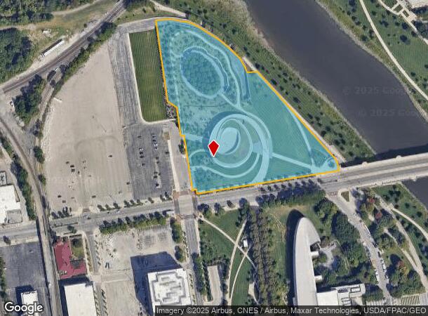 300 W Broad St, Columbus, OH Parcel Map