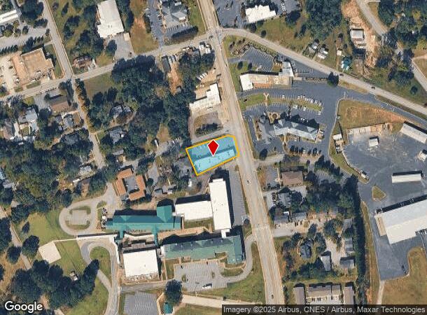  404 S Pendleton St, Easley, SC Parcel Map