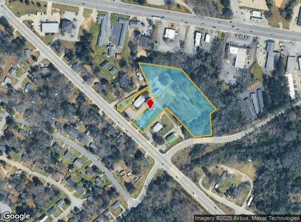 1214 Chestnut Ferry Rd, Camden, SC Parcel Map