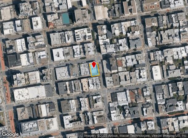 1101 Sutter St, San Francisco, CA Parcel Map