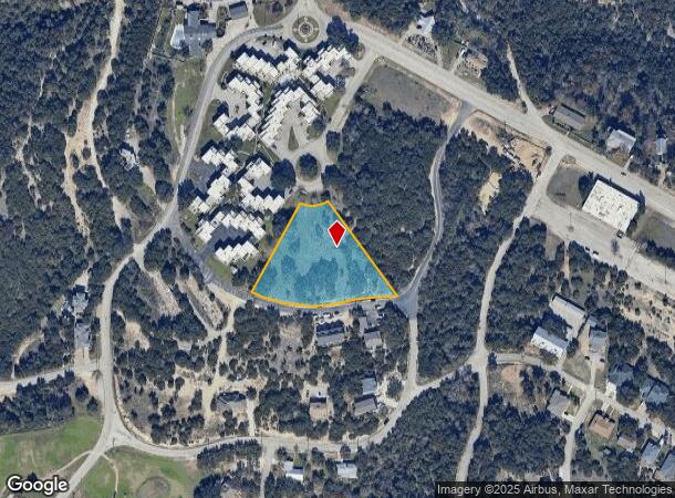  5803 Circulo Dr, Lago Vista, TX Parcel Map