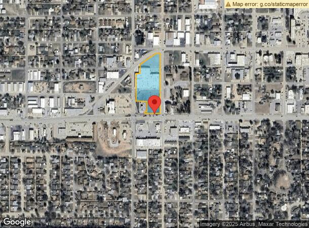  2110 Oklahoma Ave, Woodward, OK Parcel Map