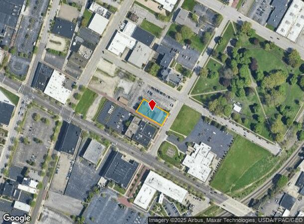  24 N Prospect St, Akron, OH Parcel Map