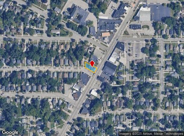  2141 Plainfield Ave Ne, Grand Rapids, MI Parcel Map