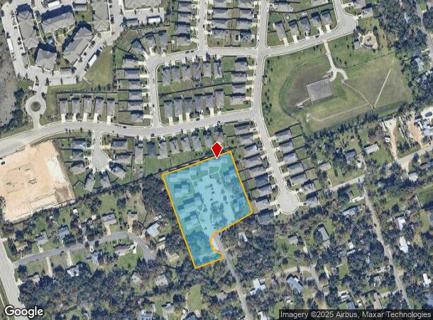 601 Doris Ln, Cedar Park, TX Parcel Map