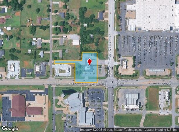  835 E State Highway 152, Mustang, OK Parcel Map