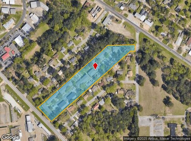  1030 Old Omen Rd, Tyler, TX Parcel Map