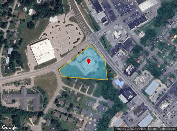  550 W Dixie Ave, Elizabethtown, KY Parcel Map