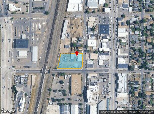  1575 S Acoma St, Denver, CO Parcel Map