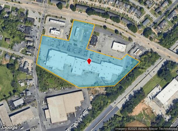2135 W Patapsco Ave, Baltimore, MD Parcel Map