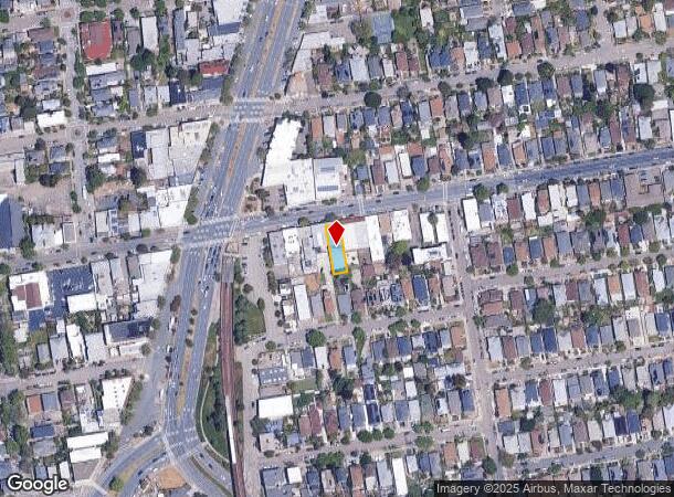  1840 Alcatraz Ave, Berkeley, CA Parcel Map