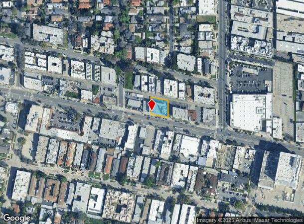  14945 Ventura Blvd, Sherman Oaks, CA Parcel Map