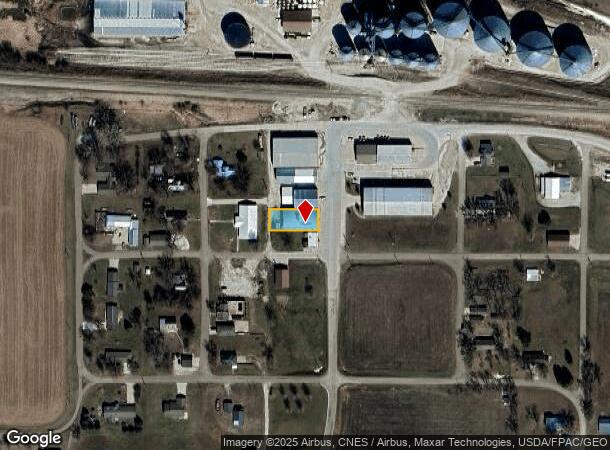  208 Main St, Aspinwall, IA Parcel Map