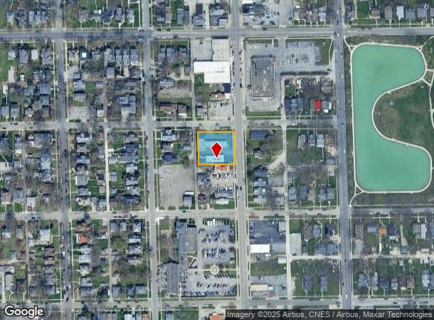  2410 S Calhoun St, Fort Wayne, IN Parcel Map