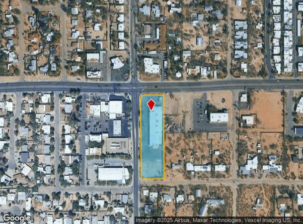 1302 E Prince Rd, Tucson, AZ Parcel Map