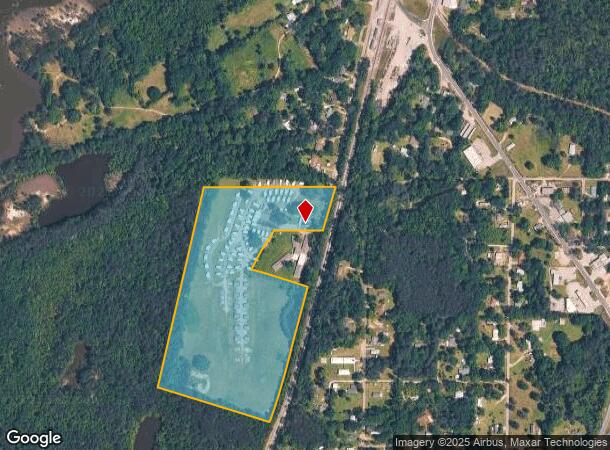  158 Cliff Mitchell Rd, Picayune, MS Parcel Map