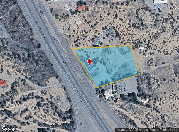  5 Banana Ln, Santa Fe, NM Parcel Map