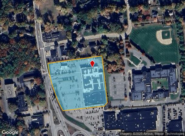  219 N Main St, Natick, MA Parcel Map