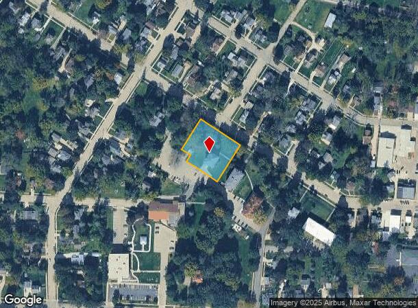 501 College St, Milton, WI Parcel Map