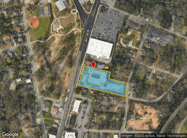  3810 N Main St, Columbia, SC Parcel Map