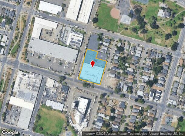  1266 14Th St, Oakland, CA Parcel Map