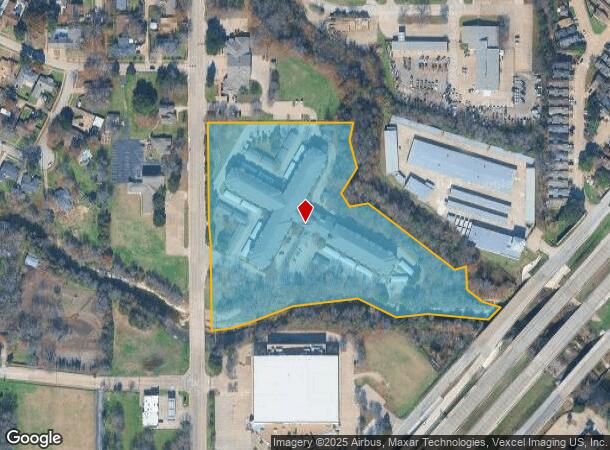 1600 S Main St, Duncanville, TX Parcel Map