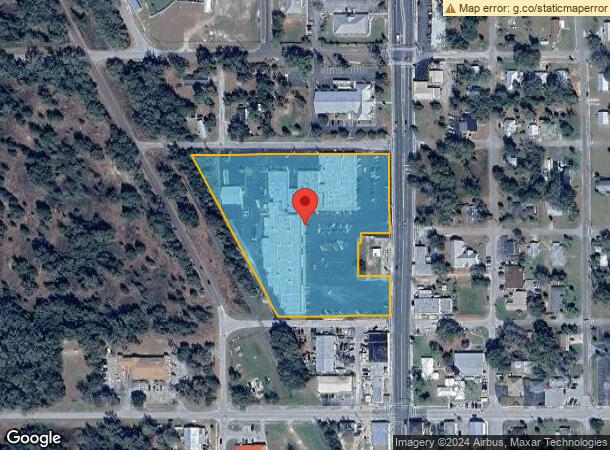  206 N Main St, Chiefland, FL Parcel Map