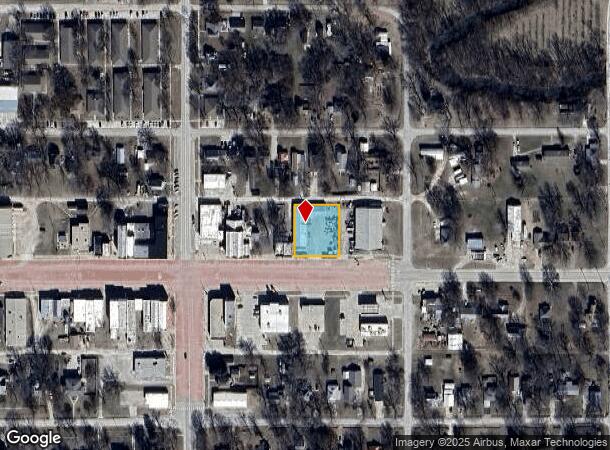 124 E Santa Fe Ave, Burlingame, KS Parcel Map