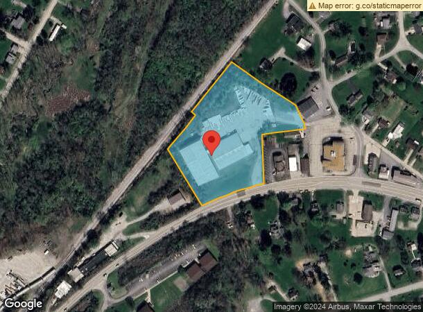  2121 W Chestnut St, Washington, PA Parcel Map