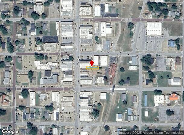  117 N Main St, Bristow, OK Parcel Map