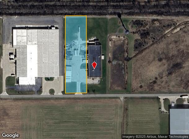 1635 Magda Dr, Montpelier, OH Parcel Map