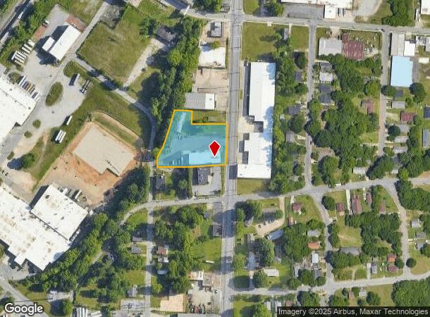  822 W Green Dr, High Point, NC Parcel Map
