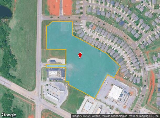 13400 N Piedmont Rd, Yukon, OK Parcel Map