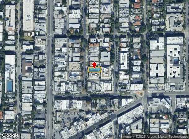  726 N Alfred St, Los Angeles, CA Parcel Map