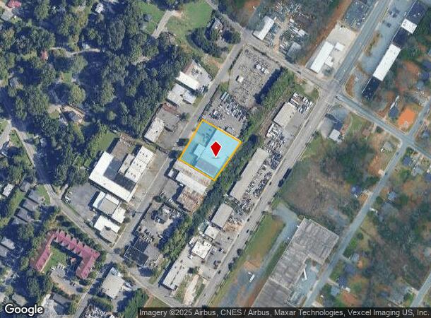 2542 Lucena St, Charlotte, NC Parcel Map