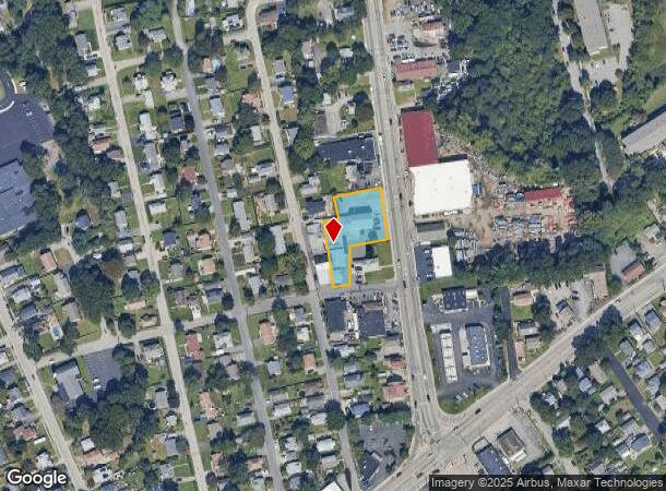  2099 Elmwood Ave, Warwick, RI Parcel Map