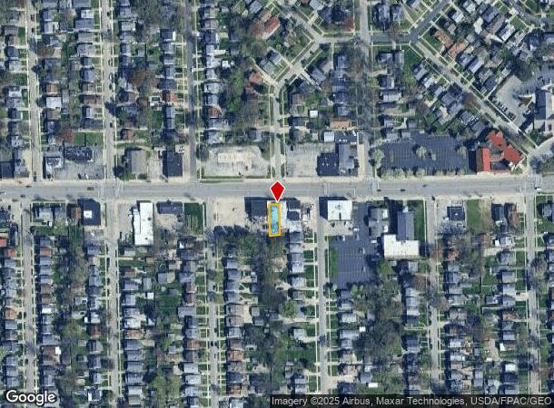  1411 W Sylvania Ave, Toledo, OH Parcel Map