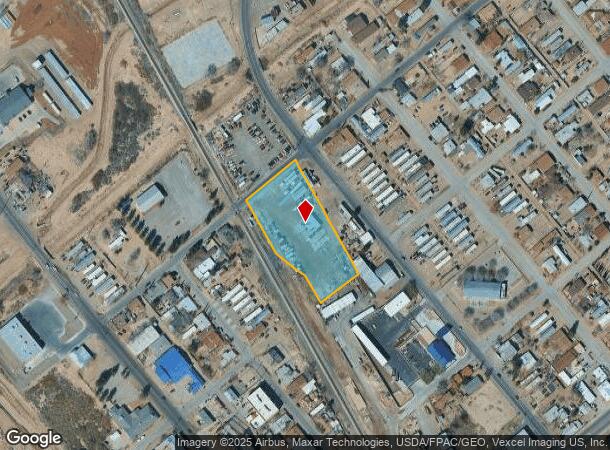 Nw 2Nd St, Fabens, TX Parcel Map
