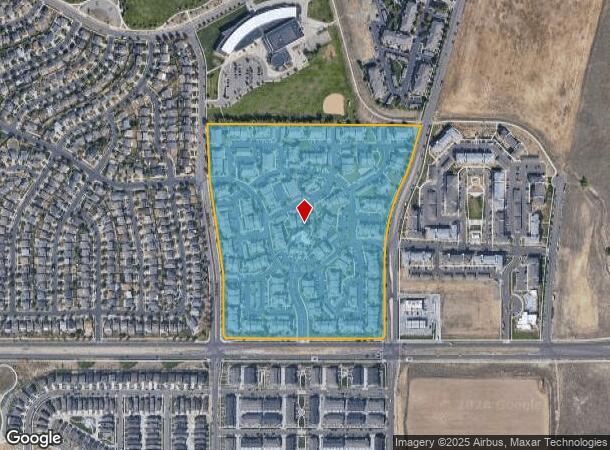  16199 Green Valley Ranch Blvd, Denver, CO Parcel Map