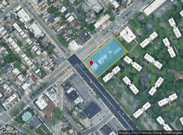  9704 Seaview Ave, Brooklyn, NY Parcel Map