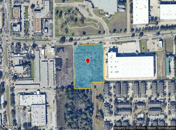  10575 Bissonnet St, Houston, TX Parcel Map