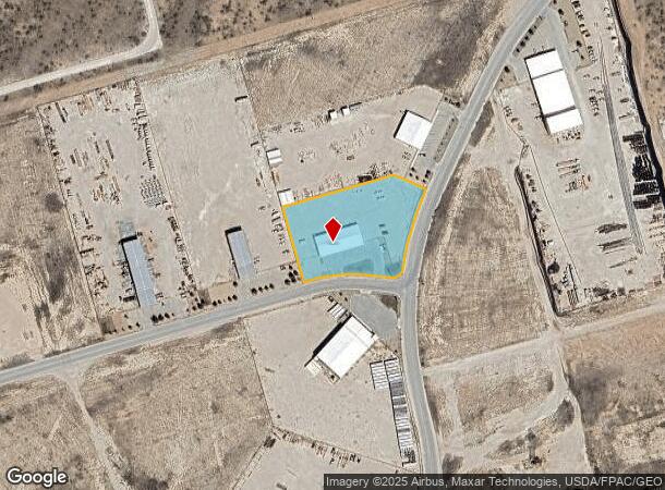  11800 Jordy Rd, Midland, TX Parcel Map