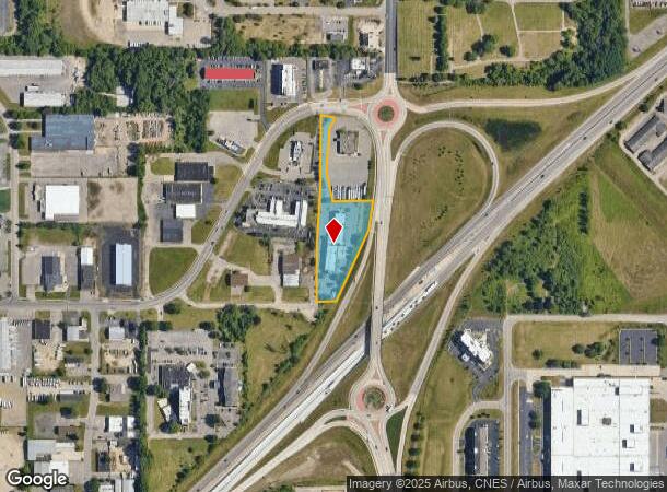  3800 E Cork St, Kalamazoo, MI Parcel Map