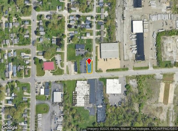  1317 E Archwood Ave, Akron, OH Parcel Map