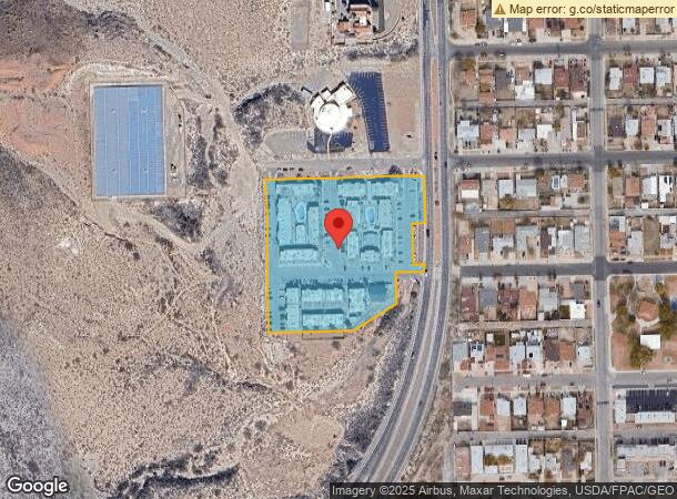  5515 Alabama St, El Paso, TX Parcel Map