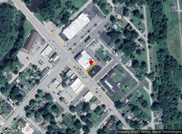  127 S Saginaw St, Saint Charles, MI Parcel Map