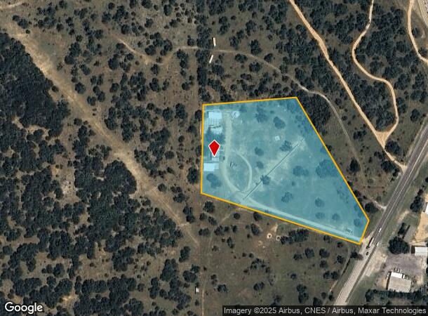  222 Lee Ln, Round Mountain, TX Parcel Map