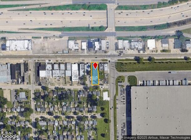  1008 E 10 Mile Rd, Hazel Park, MI Parcel Map