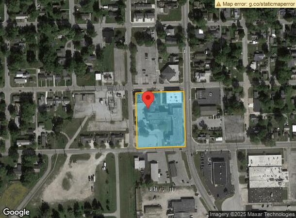  1100 S Main St, Bluffton, IN Parcel Map